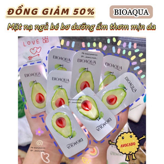 Mặt nạ ngủ bơ nội địa Trung - hãng Bioaqua bình dân (chính hãng) 🥑🌼