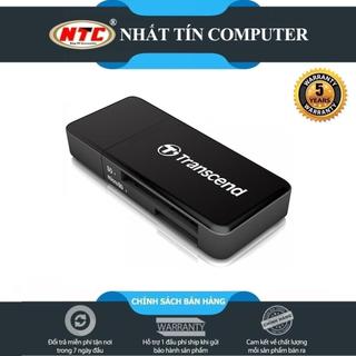 Đầu đọc thẻ nhớ 3.0 / 3.1 Transcend RDF5 Gen - hỗ trợ khe microSD/SD (Đen)