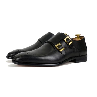 Giày da Homme Milano - Double Buckle Monk Strap