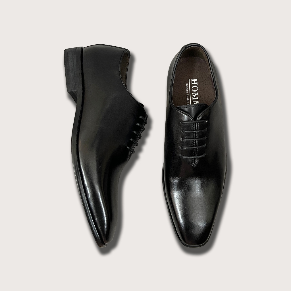 Giày Homme Dallington - Classic Oxford Italian Leather Patina Shoes