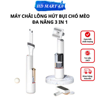 Máy chải lông, hút bụi đa năng CORISU 3in1 hút bụi ô tô, sofar, quần áo, lực hút mạnh 14000PA – Bảo hành 12 tháng