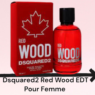 🌟suri.🌟 nươc hoa dsquared2 red wood edt pour femme 100ml