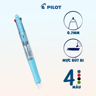 Bút bi Pilot Acroball 4 màu tip ngòi 0.7mm