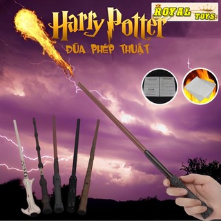 Đũa phép thuật harry potter bắn ra lửa - đũa phép phù thủy với 5 phiên bản cao cấp và sang trọng trong phim harry potter