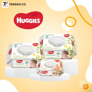 Khăn ướt cao cấp không mùi và có mùi HUGGIES và Aiko - Aikun cho bé
