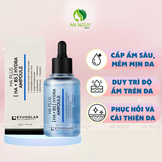 Serum cấp ẩm căng bóng da kyung lab ha plus hydra ampoule 50ml