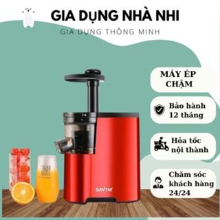 Máy ÉP Trái Cây/ Máy Ép Chậm SAVTM JE07 Hàng Cao Cấp Siêu Bền, Siêu Tiện Lợi - Bảo Hành 1 Đổi 1