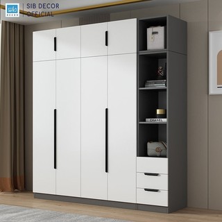 Tủ Áo Gỗ Hiện Đại, Sang Trọng Thương Hiệu SIB Decor TA33