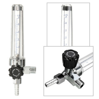 Van chỉnh khí đồng hồ Argon và CO2 có ống đo lưu lượng khí