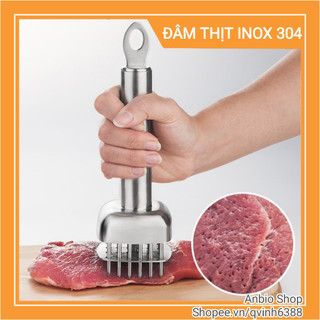 Dụng cụ đâm thịt inox 304, làm mềm thịt, thấm đều gia vị