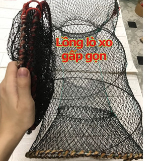 Lờ cá lóc,bẫy cá lóc,lồng lò xo chuyên bẫy tôm cua cá gấp gọn tiện lợi khung thép cứng