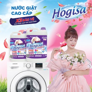 Nước giặt xả Hogisa đậm đặc 3 trong 1 dung tích 4,8 lít