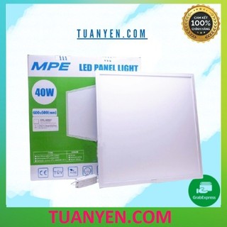 Đèn led panel mpe 600×600 công suất 40w ánh sáng trắng vàng trung tính chính hãng