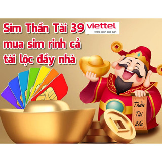 Sim Số Đẹp Viettel, sim trả trước chính chủ, Sim thần tài 39