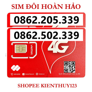 Sim Đôi Viettel phong thủy, 339 shop uy tín