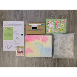 Bộ KIT May Chí Dũng Bông Gòn Siêu Cute - gấu bông đình may