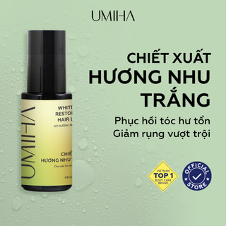 Xịt dưỡng tóc phục hồi hư tổn Hương Nhu Trắng UMIHA (45ml) - Dưỡng tóc phục hồi tóc hư tổn xơ yếu, ngăn gãy rụng tóc