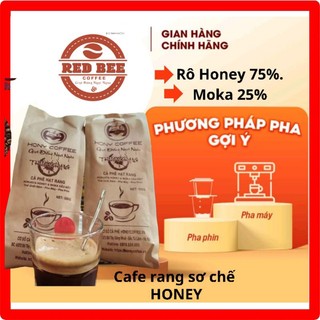 Cà phê Robusta Honey và Moka nguyên chất rang mộc 100% dùng pha phin pha máy