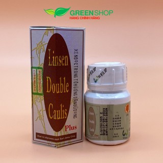  Viên Uống Gout Xương Khớp Linh Tiên Song Đằng Tố - Linsen Double Caulis Plus Chính Hãng Lọ 20 viên 
