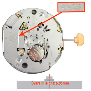 Máy đồng hồ Miyota Chronograph JS26