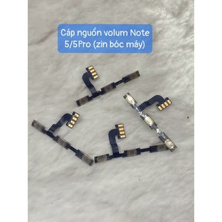 Cáp Nguồn Volum Note 5/5 Pro -Xiaomi (Zin bóc máy)