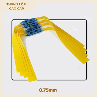 Dây ná cao su 2 lớp dày 1.2mm cao cấp, thun ná cao su 2 lớp siêu cấp