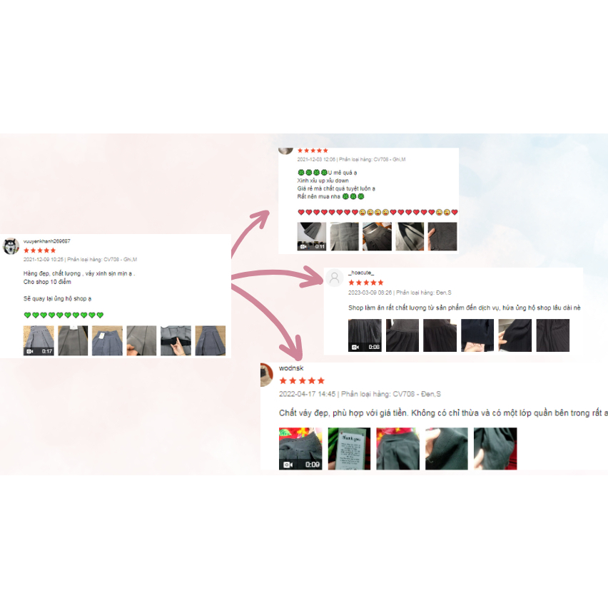 Váy Ngắn Form Chữ A  Xếp Ly Bản To Phong Cách Hàn Quốc T305 | BigBuy360 - bigbuy360.vn