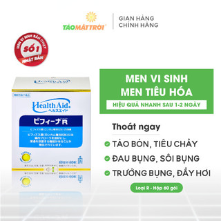 Men Vi Sinh Bifina Nhật Bản R60 gói - Viêm đại tràng, rối loạn tiêu hóa, hội chứng ruột kích thích