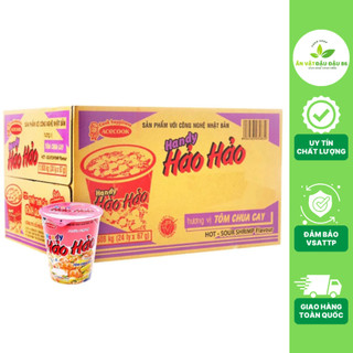Mì ly handy hảo hảo tôm chua cay - thùng 24 cốc