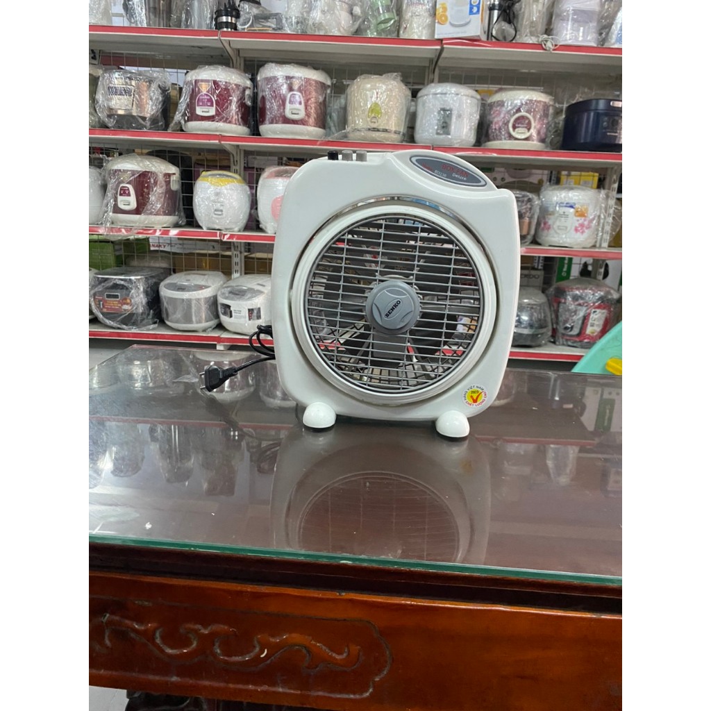 Quạt hộp Senko BD230 5 cánh 20 cm 2 mức gió, 5 cánh hàng chính hãng - Hàng trưng bày