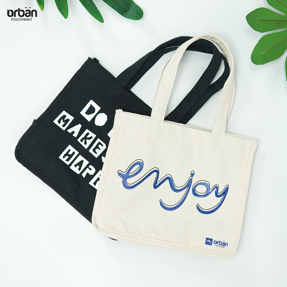 Túi Tote Canvas Urban cho nữ (T2401 - Màu Ngẫu Nhiên)