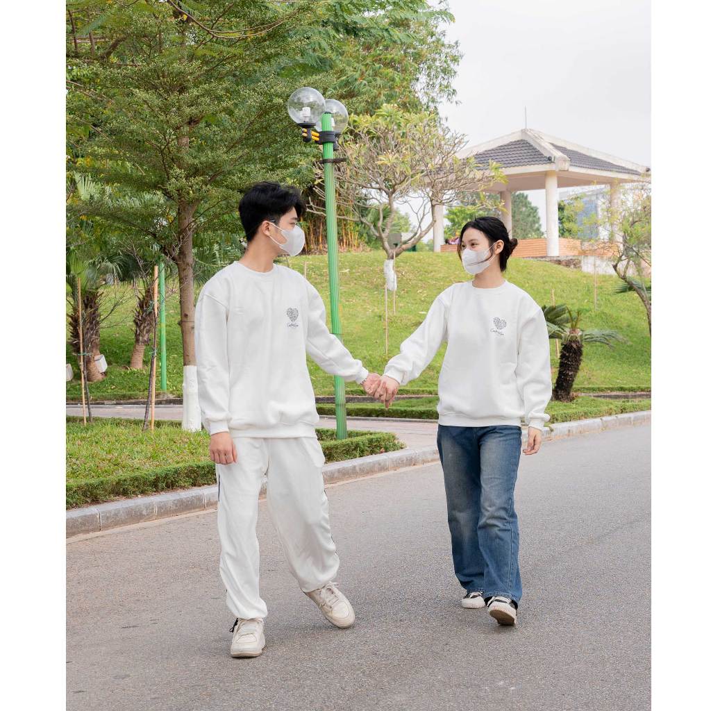 Áo Sweater Amee Studio/ Endless Love, Áo Nỉ Lót Bông Form Unisex | BigBuy360 - bigbuy360.vn