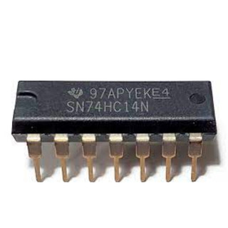 74HC14 ic logic cổng not DIP 14