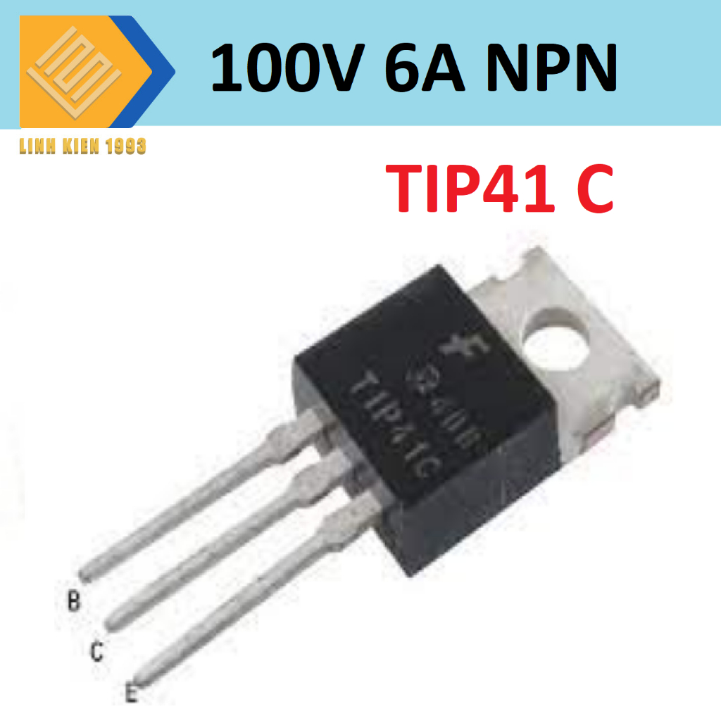 [ 2 CON ] Tip41c Transistor công suất NPN TO-220