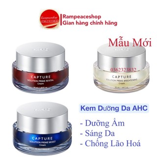 Kem dưỡng da ahc capture solution prime cream 50ml - mẫu mới
