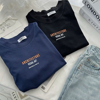 Áo thun tay lỡ nam nữ form rộng unisex, áo phông 3158 cotton khô ARCHITECTURE