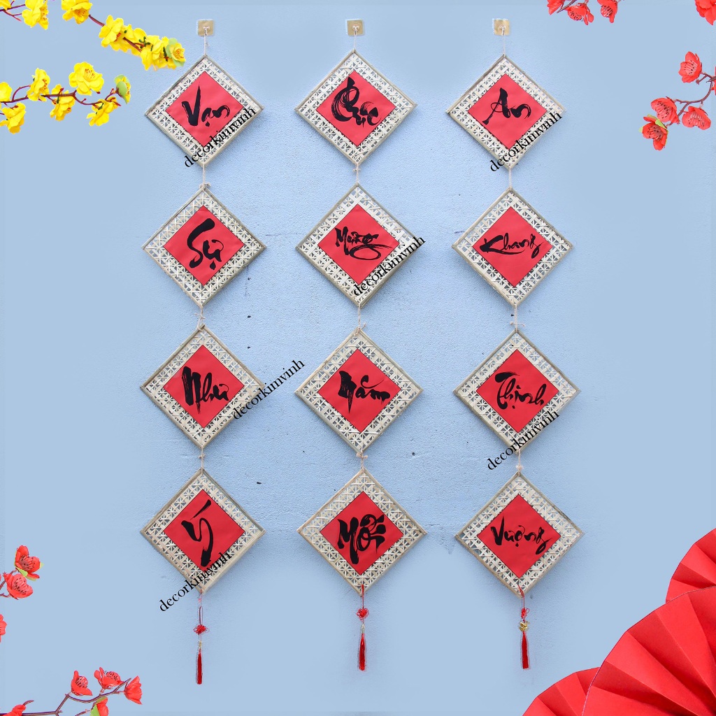 Dây Mẹt DM05 Trang Trí Câu Đối Chúc Xuân Trang Trí Lễ Hội Đón Tết