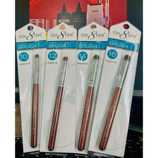 Cọ French đầu móng cán gỗ hãng Cre8tion