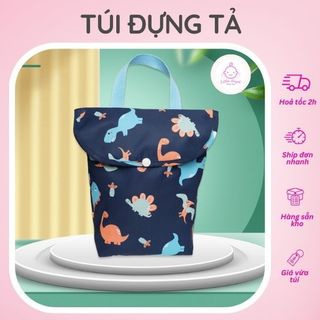 Túi Xách Đựng Tã Em Bé Chống Thấm Nước Sức Chứa Lớn Và Tái Sử Dụng Tiện Lợi