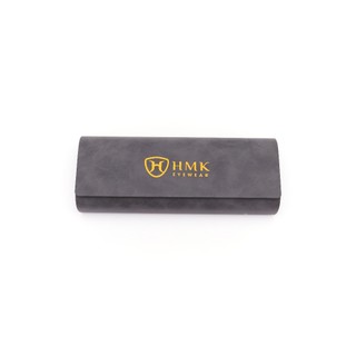 Hộp Đựng Mắt Kính HMK Eyewear Chất Liệu Da Cao Cấp Màu Ngẫu Nhiên Bảo Vệ Toàn Diện, Chống Sốc Kính