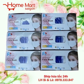 1 thùng khẩu trang y tế 4 lớp pt mask màu xanh,trắng, xám