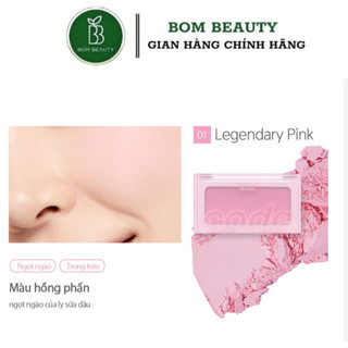 XẢ KHO - t5/2026 Phấn má hồng mịn lì Code Glokolor Mood Touch Blusher 3.5g