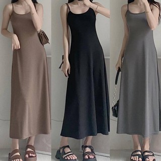 Đầm 2 dây body dáng suông dài gợi cảm tôn dáng siêu đẹp