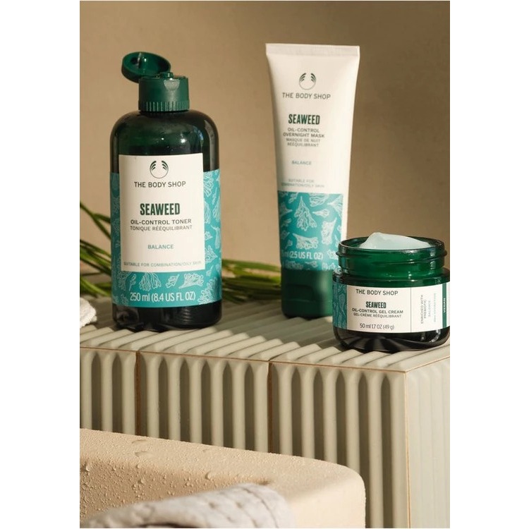 Nước cân bằng da tảo biển cho da hỗn hợp The Body Shop Seaweed Oil-Balancing Toner 250ml
