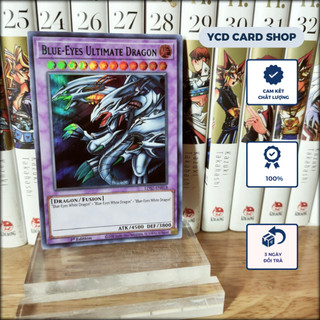 Thẻ bài Yugioh chính hãng  Blue-Eyes Ultimate Dragon – Ultra Rare
