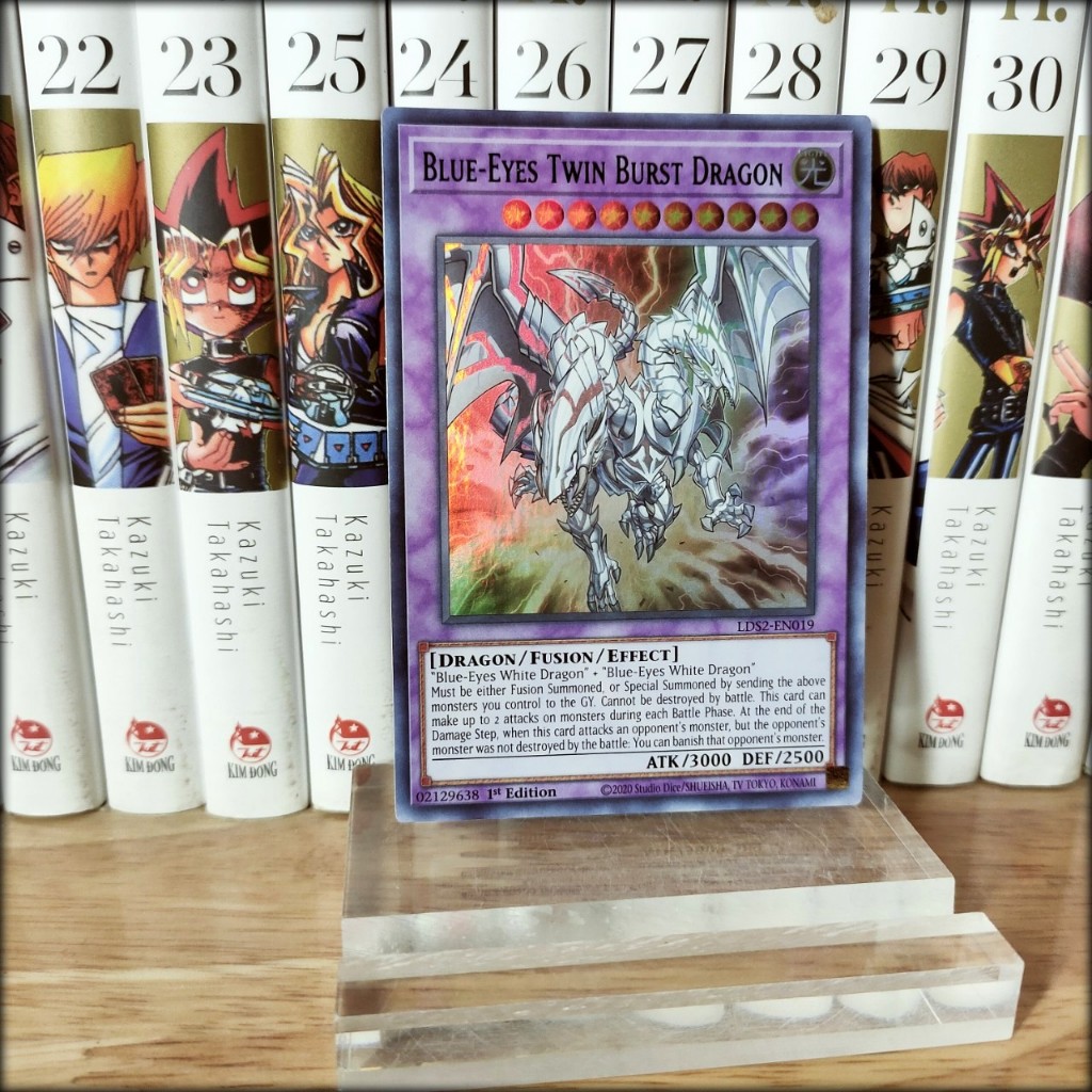 Thẻ bài yugioh chính hãng Blue-Eyes Twin Burst Dragon – Ultra Rare