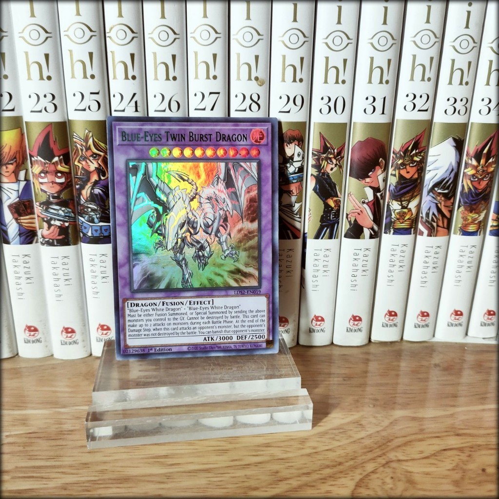 Thẻ bài yugioh chính hãng Blue-Eyes Twin Burst Dragon – Ultra Rare