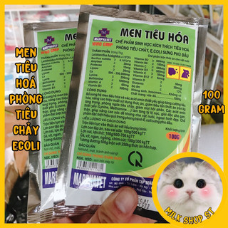 Men têu hoá cho thú cưng gói 100gram