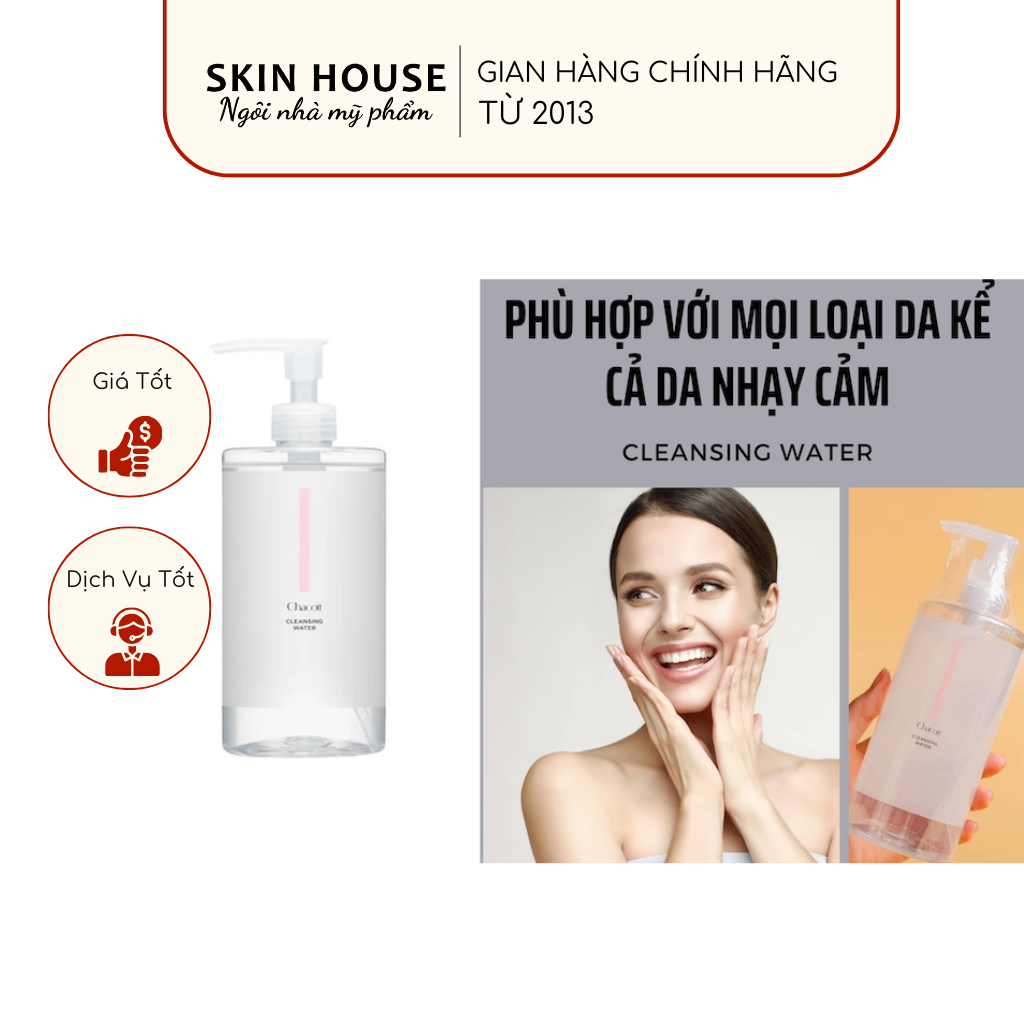 Nước Tẩy Trang Chacott For Professionals Nhật Bản 500ml