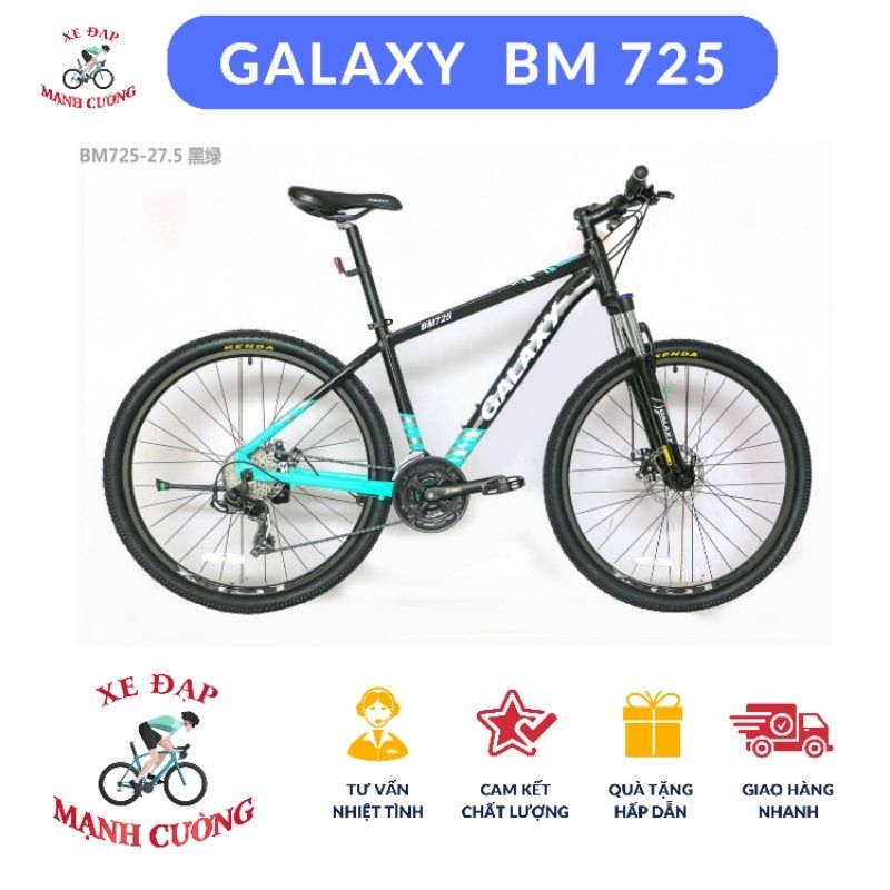 💯💥XE ĐẠP THỂ THAO GALAXY BM725 MẪU MỚI VÀNH 27.5 TẶNG KÈM PHỤ KIỆN CHÍNH HÃNG.